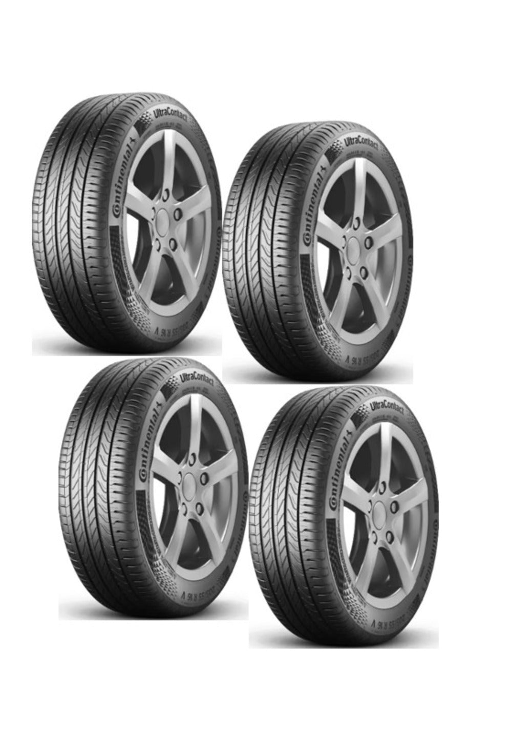 Llantas 195/55 R16 CONTINENTAL ULTRACONTACT 87H Paquete de 4