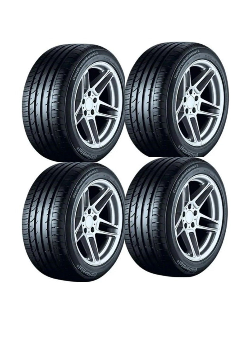 Llantas 195/65 R15 CONTINENTAL CONTIPREMIUMCONTACT 2 91H Paquete de 4