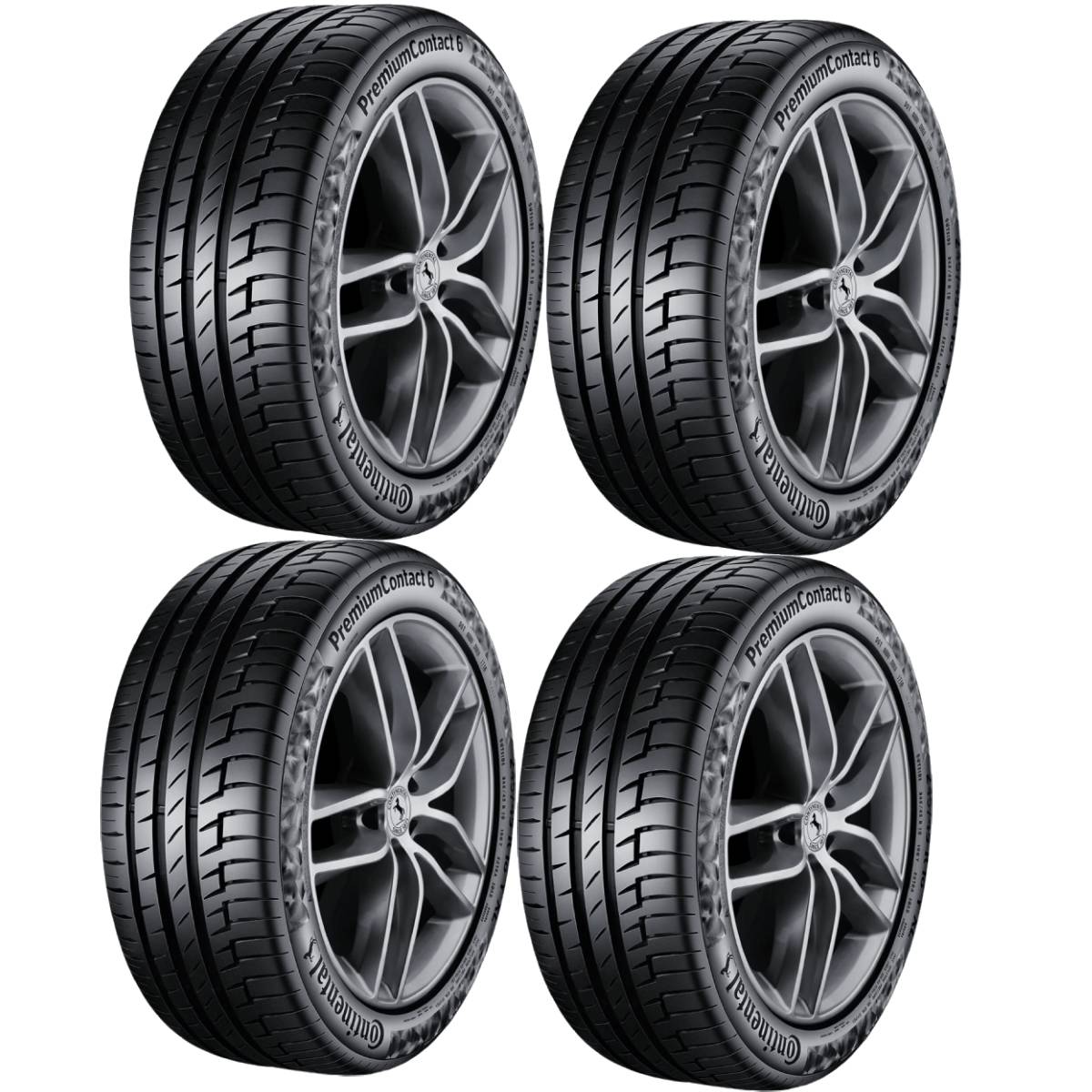Llantas 195/65 R15 CONTINENTAL CONTIPREMIUMCONTACT 6 91H paquete de 4
