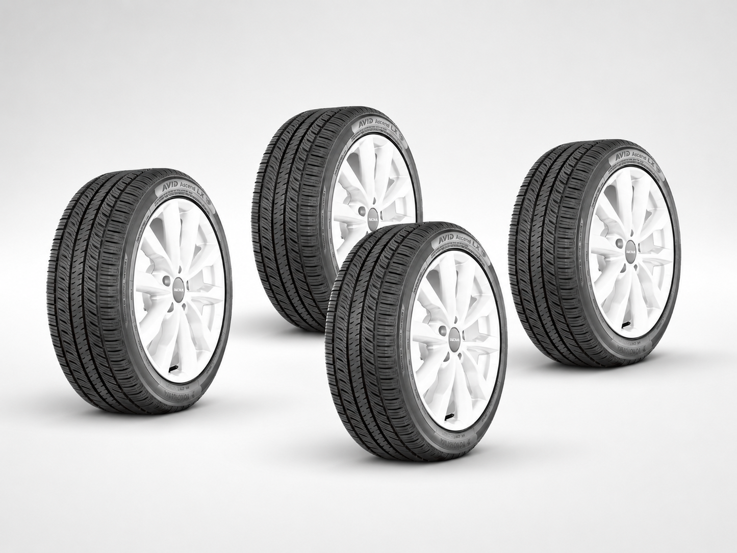 Llantas 195/65 R15 YOKOHAMA AVID ASCEND LX 91H Paquete de 4