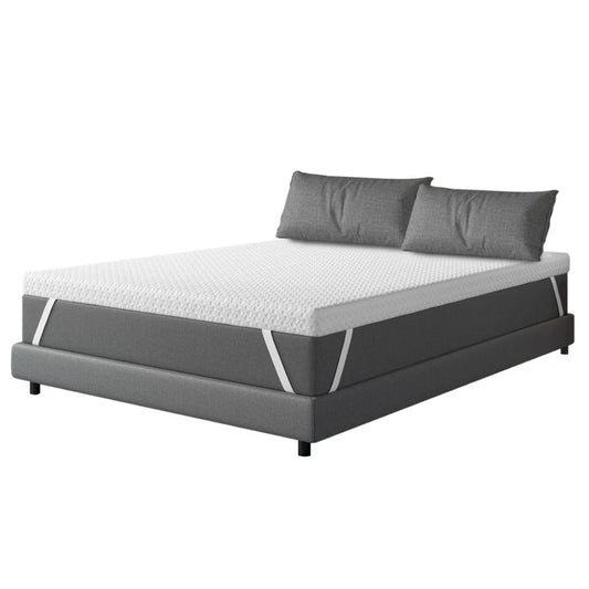 Colchoneta Cubre Colchon Matrimonial  Memory Foam Colordream