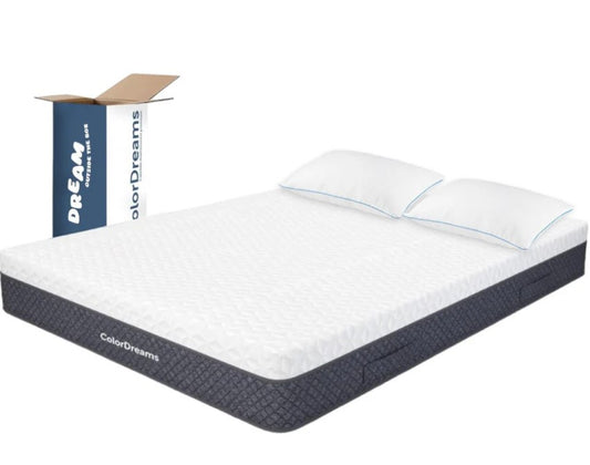 Set De 3 Piezas Colchón KingSize Memory + Almohadas Espuma
