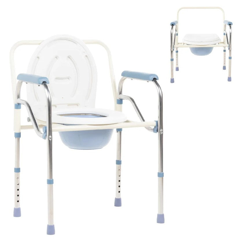 Silla Con Aumento De Comodo Para Ducha Y Baño 3 En 1 Para Adulto Mayor