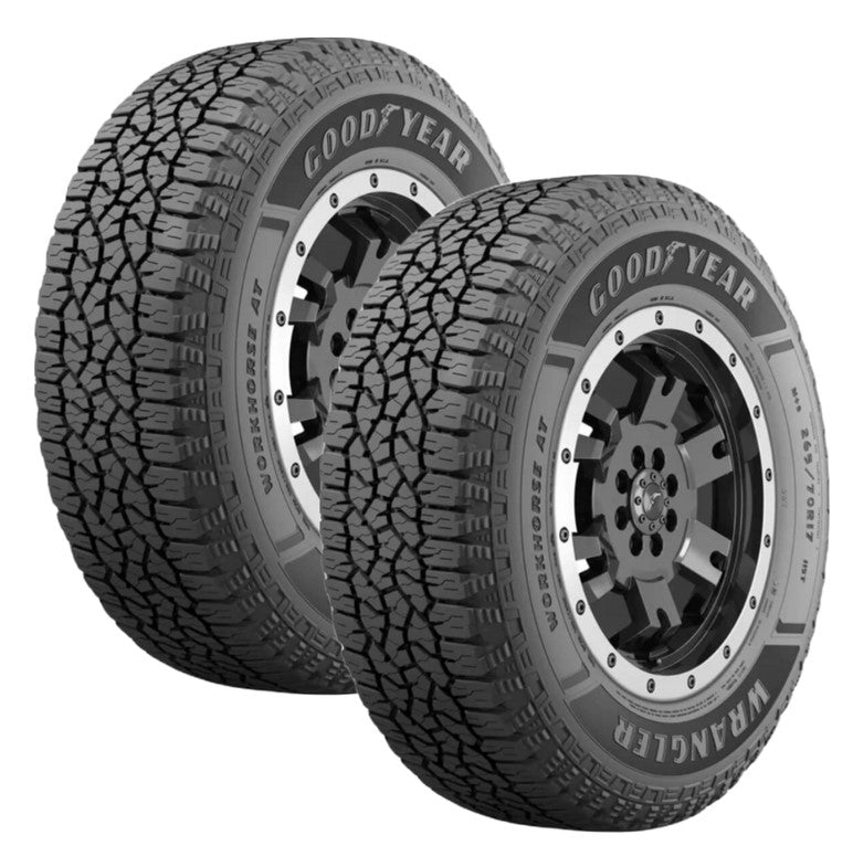 Llantas 31X10.50 R15 GOODYEAR WRANGLER WORKHORSE AT 109S Paquete de 2