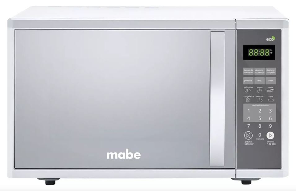 Horno de Microondas MABE Espejo Inoxidable Plata MK