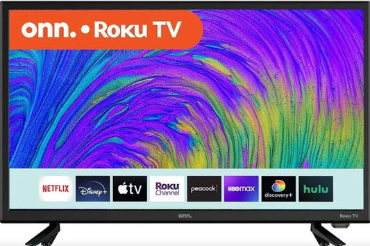 Pantalla Smart TV de 24" ONN 720P HD Roku TV