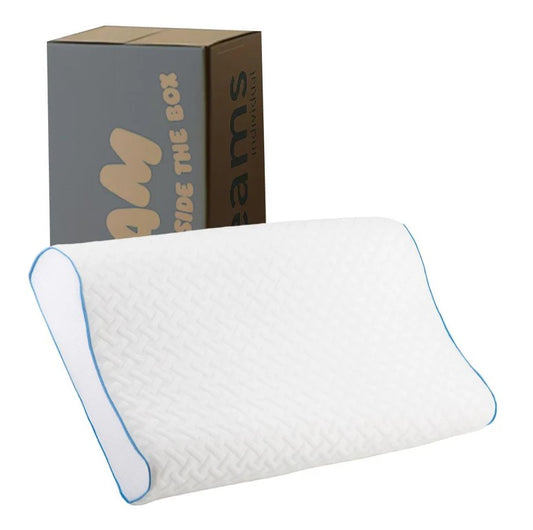 Almohada Ortopédica Cervical Memory Foam Viscoelástica Suave