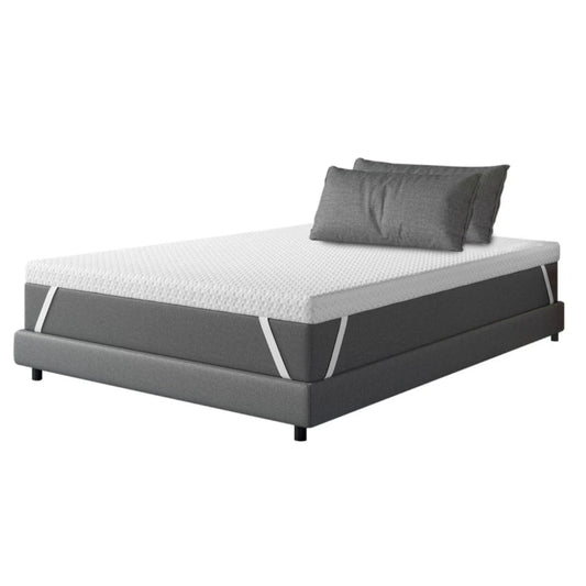 Colchoneta Cubre Colchon Topper Memory Foam 5cm Individual Colordream