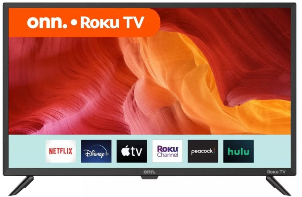 Pantalla Smart TV de 32" 720P HD Roku TV ONN + Soporte Con Brazo Articulado Para Pantallas De 14 A 55