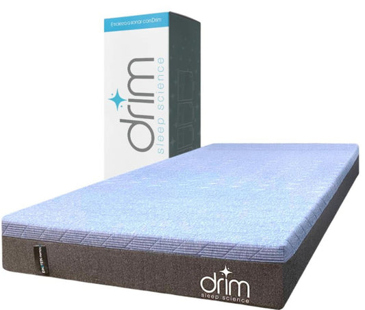 Colchón Matrimonial Memory Foam en Caja Ergonómico con Tecnologia de Descanso