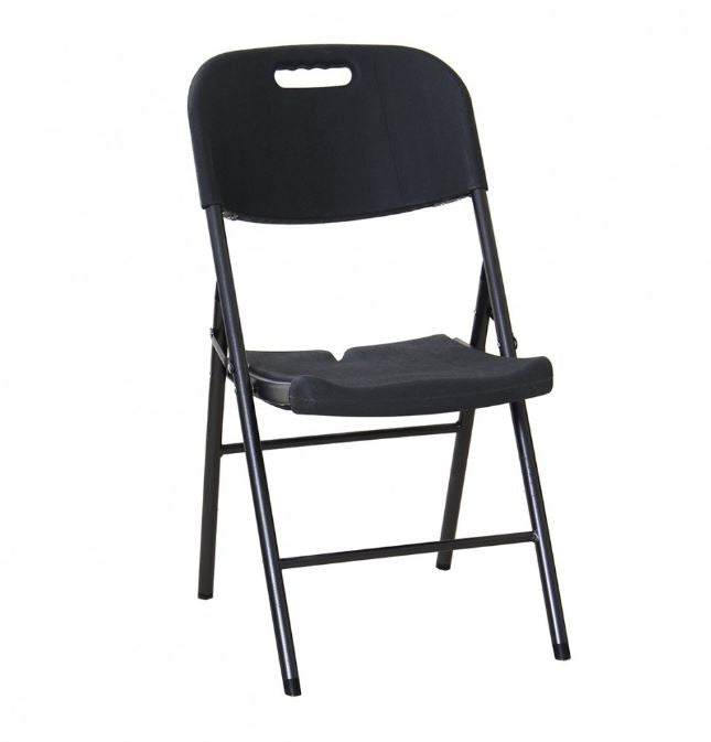 Silla De Plastico Negra MK