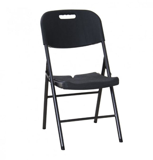 Silla De Plastico Negra MK