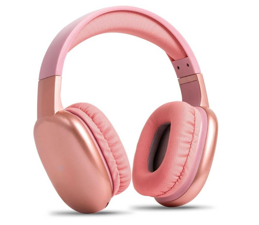 Audífonos Inalámbricos On-ear | Aurum | Función dual, MicroSD Rosa