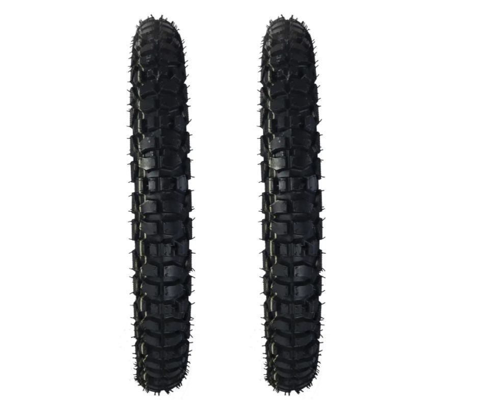 Llanta para Moto 2.75-17 47P 6PR PLWA835 TT Paquete de 2