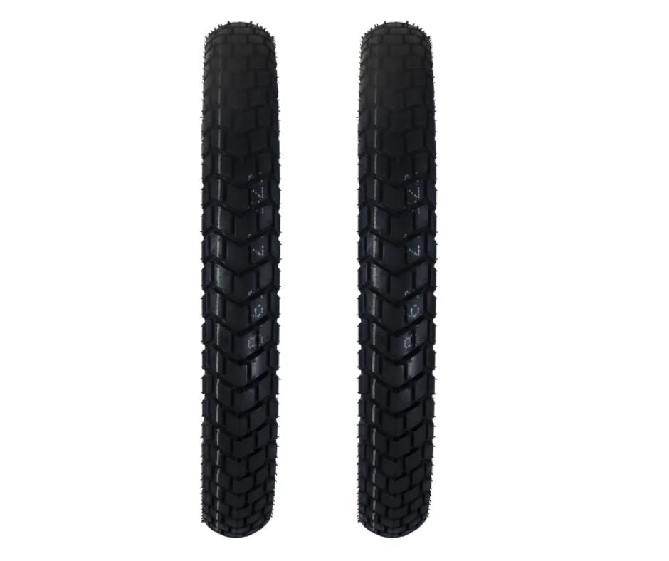 Llanta para Moto 2.75-17 PLUSWAY 47P 6PR PLWA453 TL Paquete de 2