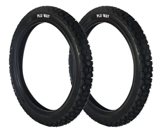 Llanta para Moto 2.75-18 48P 6PR PLWA835 TT Paquete de 2