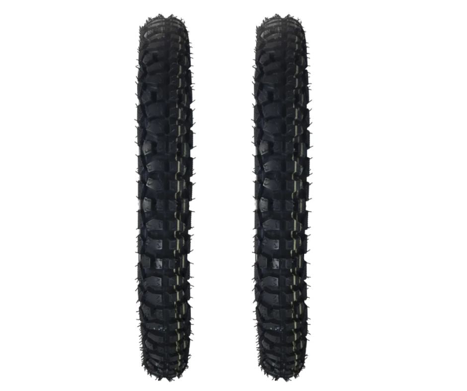 Llanta para Moto 2.75-18 48P 6PR PLWA835 TT Paquete de 2