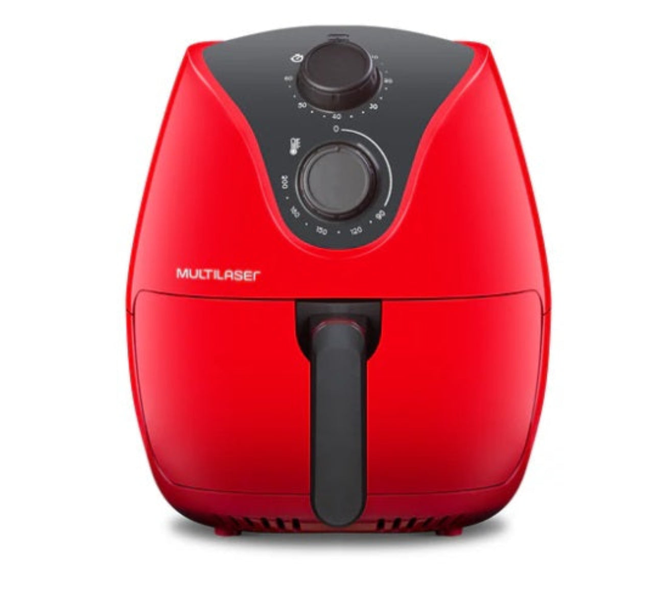 FREIDORA DE AIRE MULTILASER CON REJILLA 4L ROJA 1500W 127V
