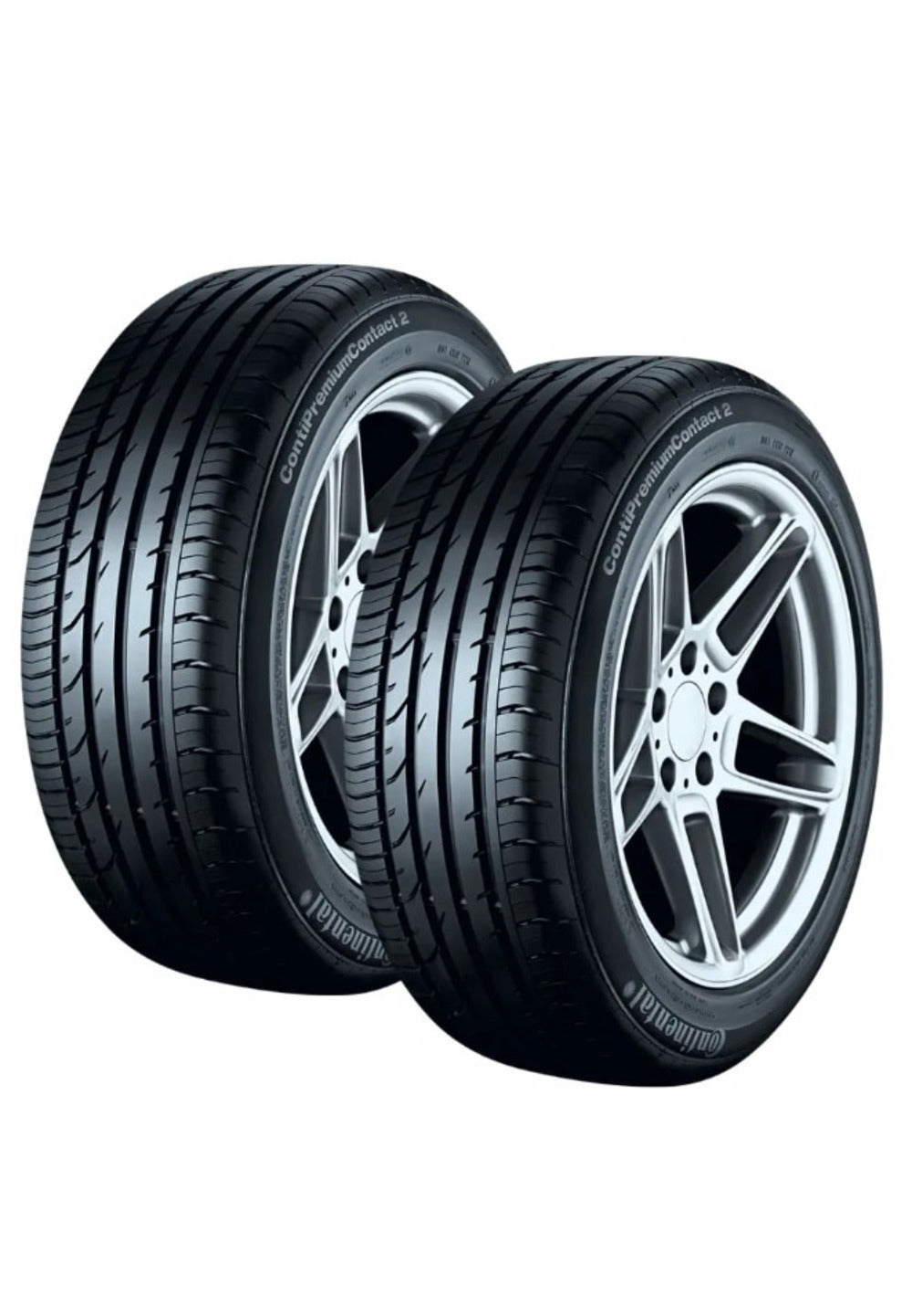 Llantas 205/50 R17 CONTINENTAL CONTIPREMIUMCONTACT 2 SSR 89Y Paquete de 2