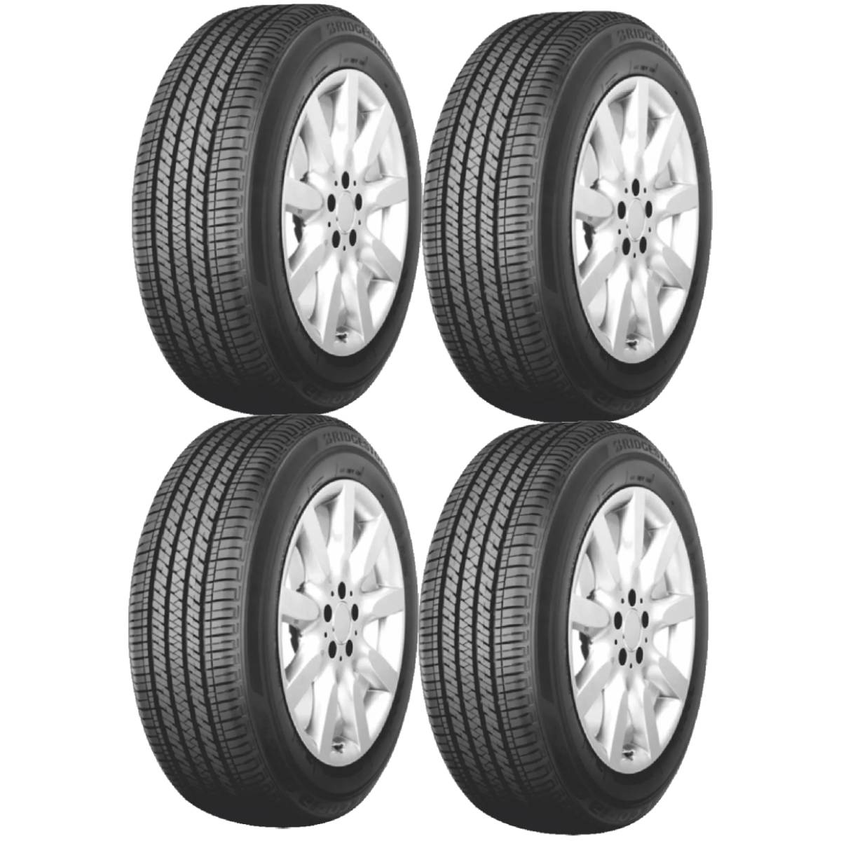 Llantas 205/55 R17 BRIDGESTONE ECOPIA EP422 PLUS 91H paquete de 4