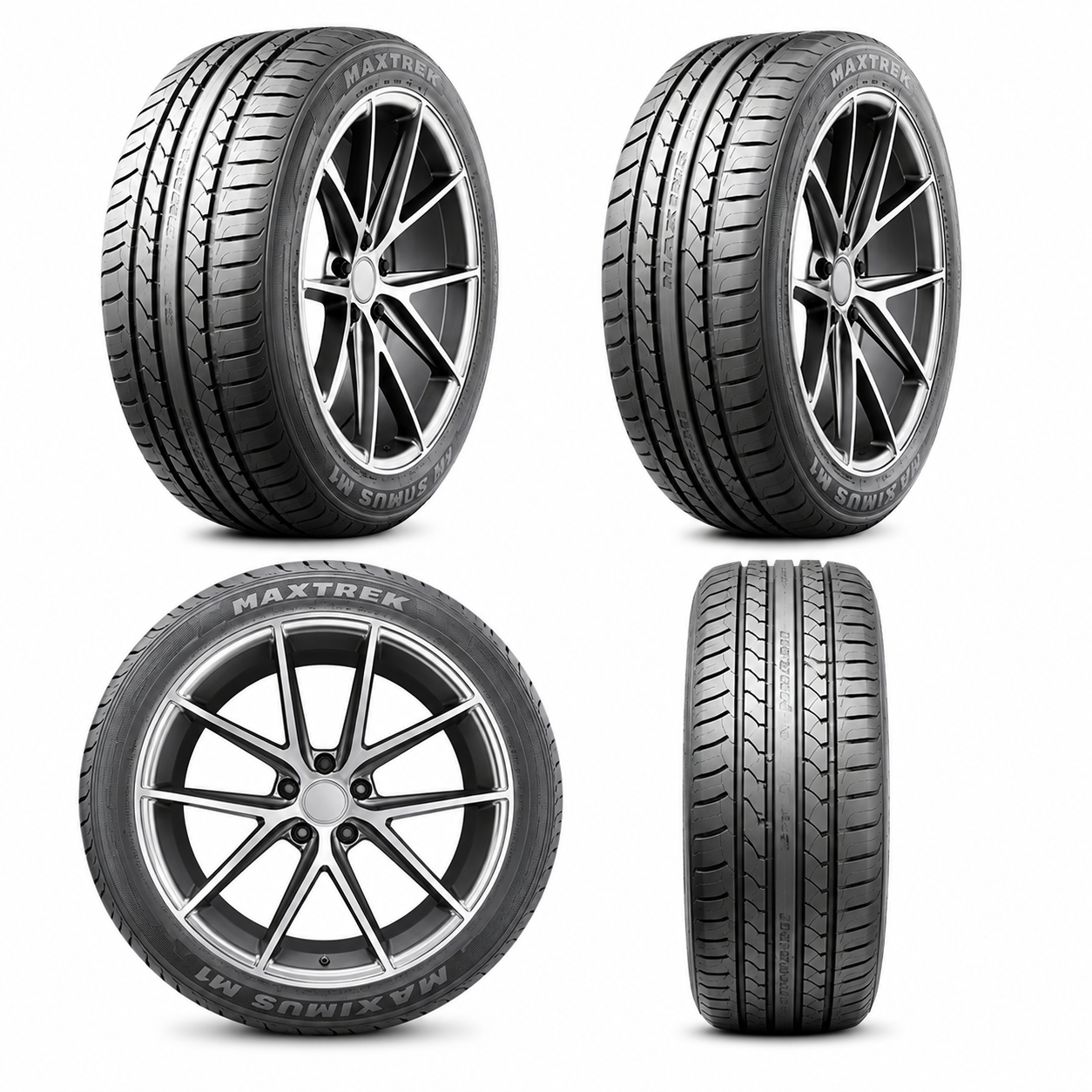 Llantas 205/55 R17 MAXTREK MAXIMUS M1 91V Paquete de 4