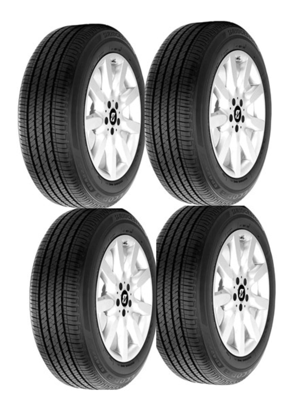 Llantas 205/60 R16 BRIDGESTONE ECOPIA EP422 PLUS EO 92H Paquete de 4