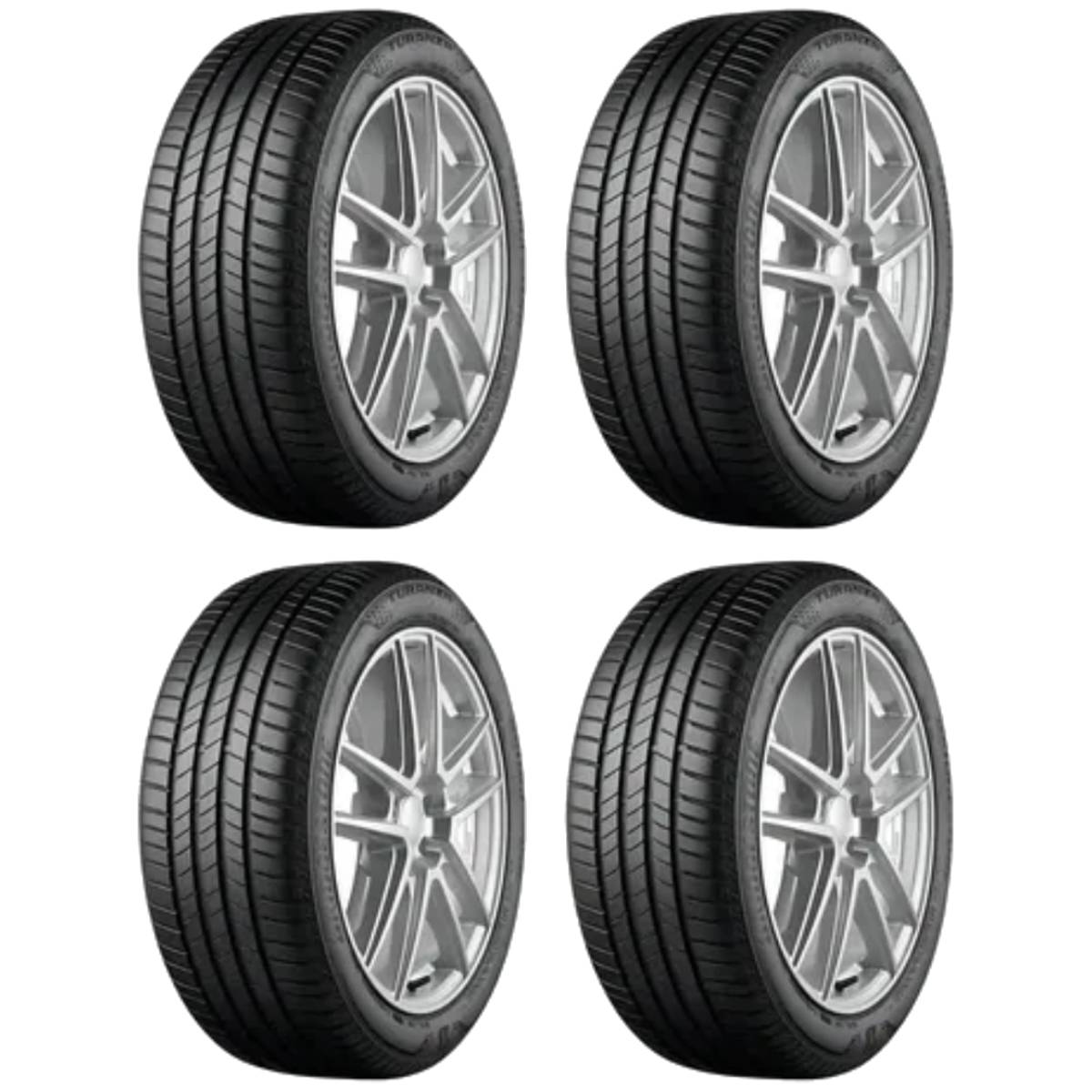 Llantas 205/60 R16 BRIDGESTONE TURANZA T005 92H paquete de 4