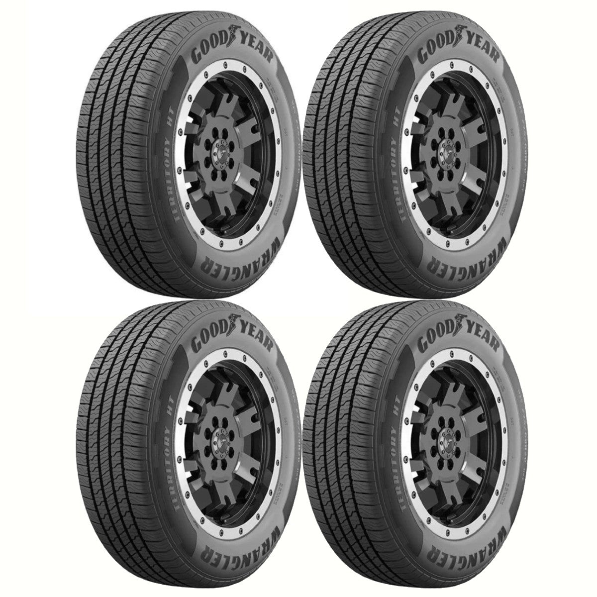 Llantas 205/60 R16 GOODYEAR WRANGLER TERRITORY HT 92H paquete de 4