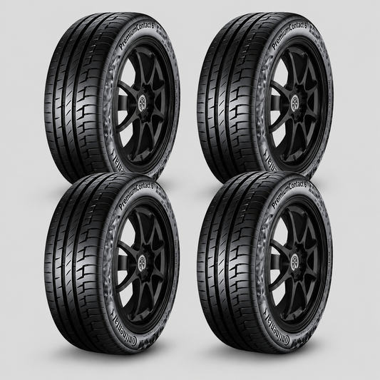 Llantas 215/45 R18 CONTINENTAL CONTIPREMIUMCONTACT 6 89W Paquete de 4