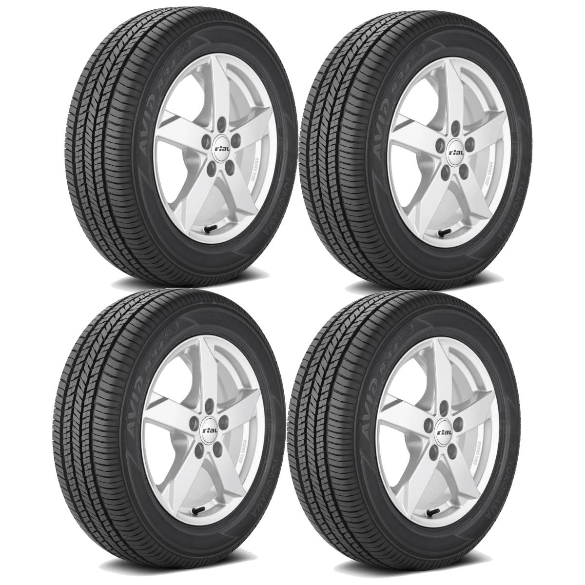 Llantas 215/50 R18 YOKOHAMA AVID S34FV 92V paquete de 4