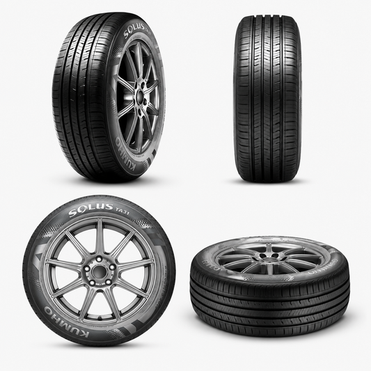 Llantas 215/60 R17 KUMHO SOLUS TA31 96H Paquete de 4
