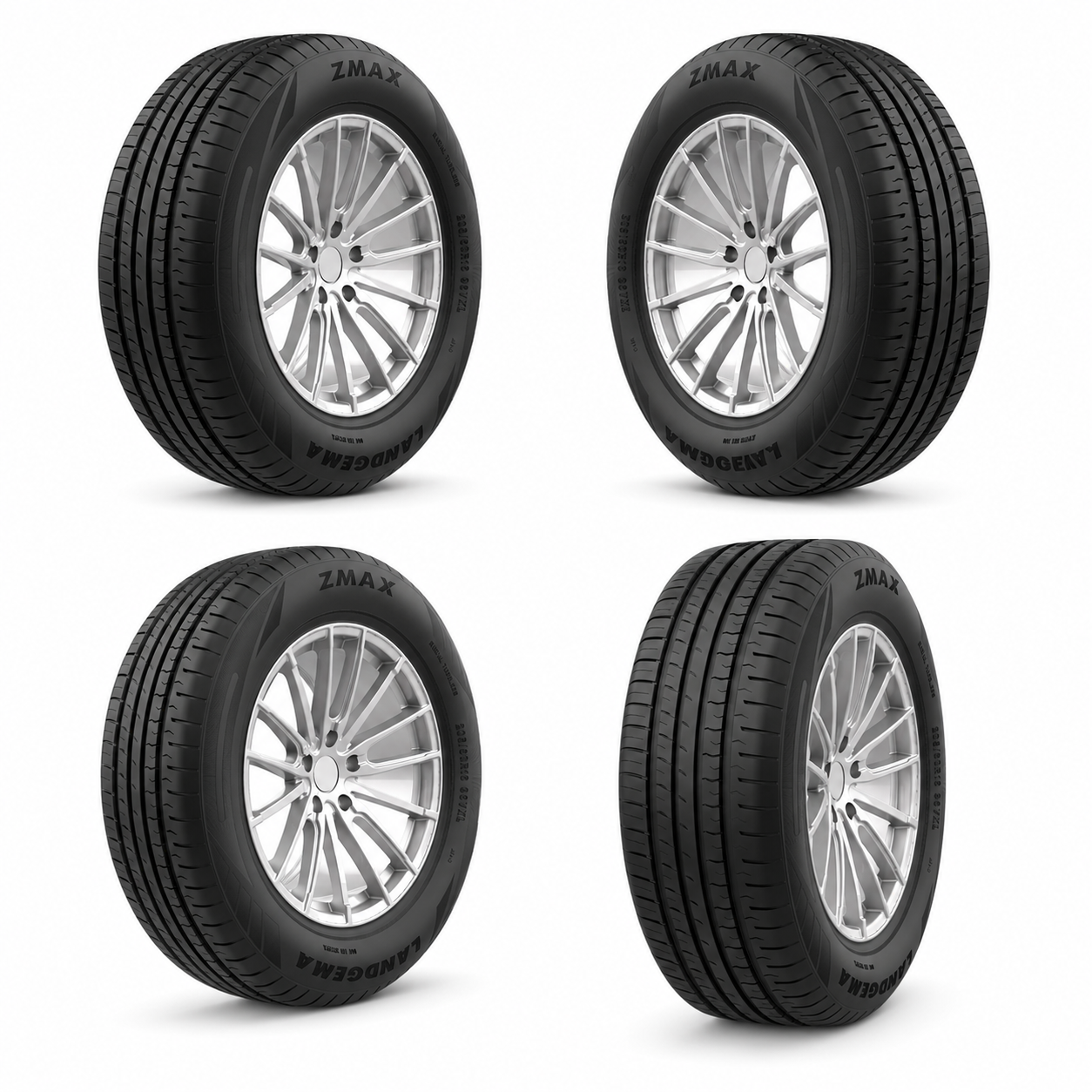 Llantas 215/65 R15 ZMAX LANDGEMA 96H Paquete de 4