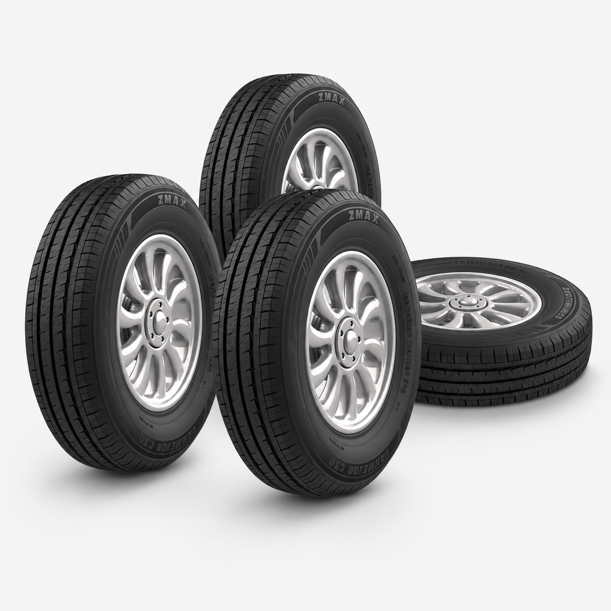 Llantas 215/65 R15 ZMAX VANMEJOR C30 104/102R Paquete de 4