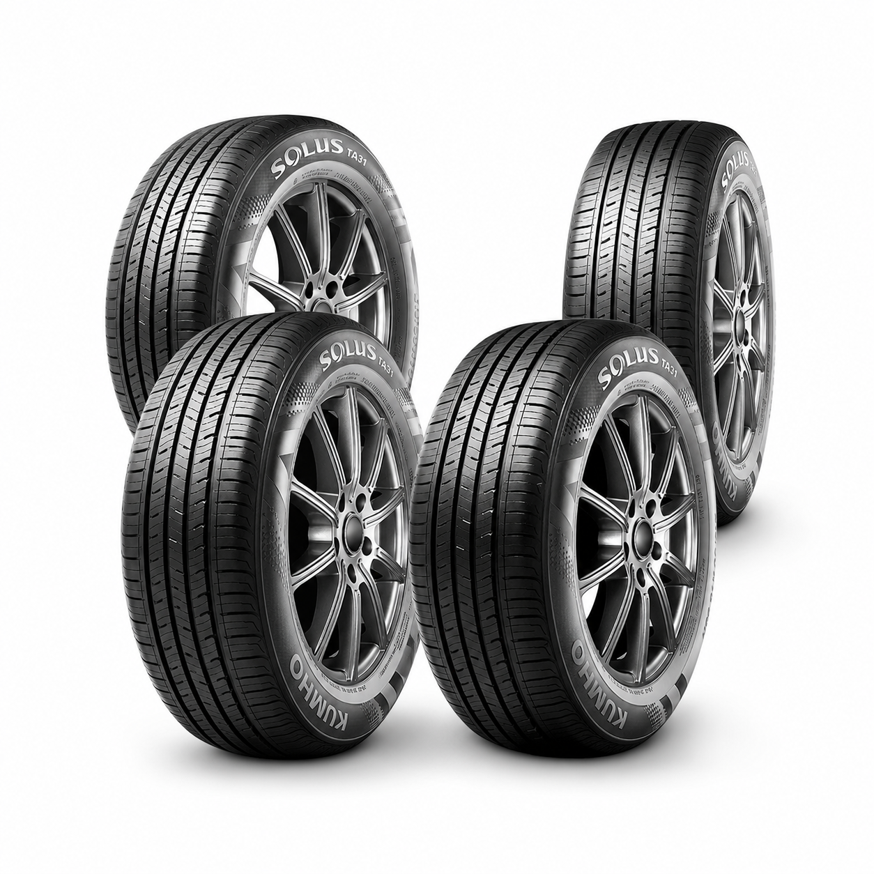 Llantas 215/65 R16 KUMHO SOLUS TA31 98H Paquete de 4