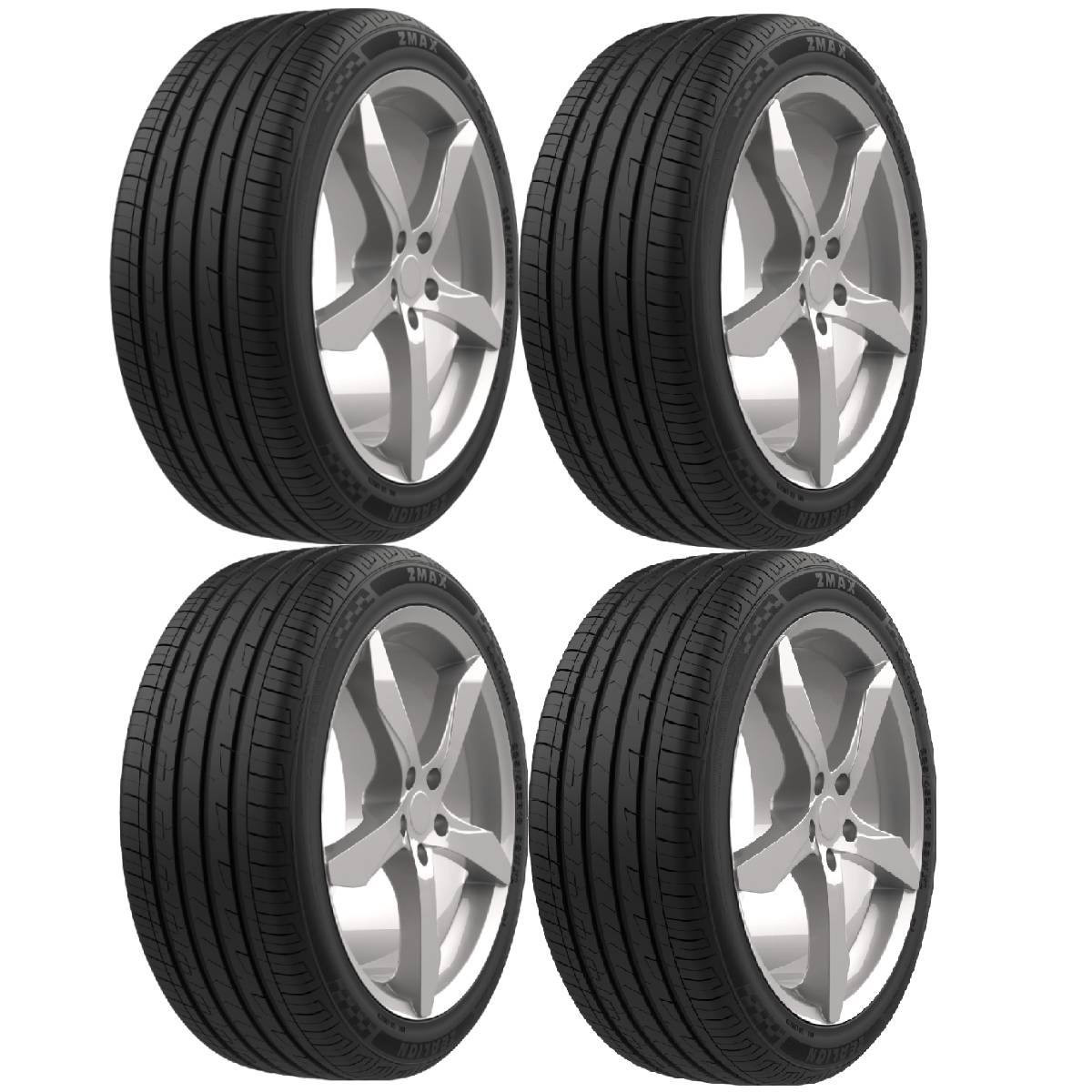 Llantas 225/45 R17 ZMAX ZEALION 94W paquete de 4