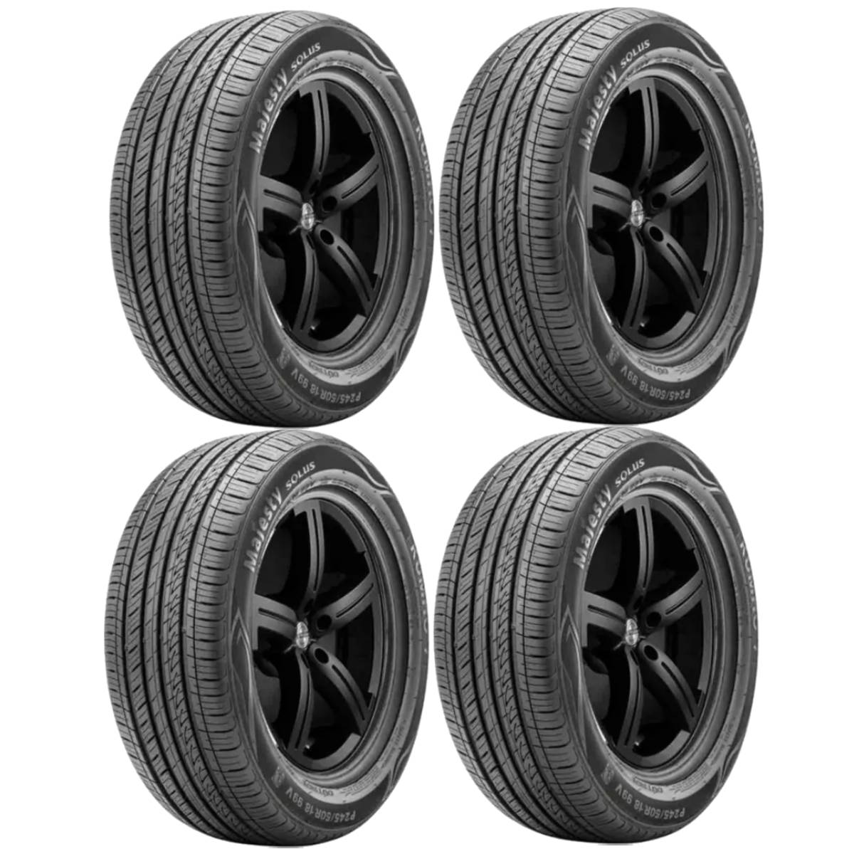 Llantas 225/45 R17 KUMHO MAJESTY SOLUS 91W paquete de 4