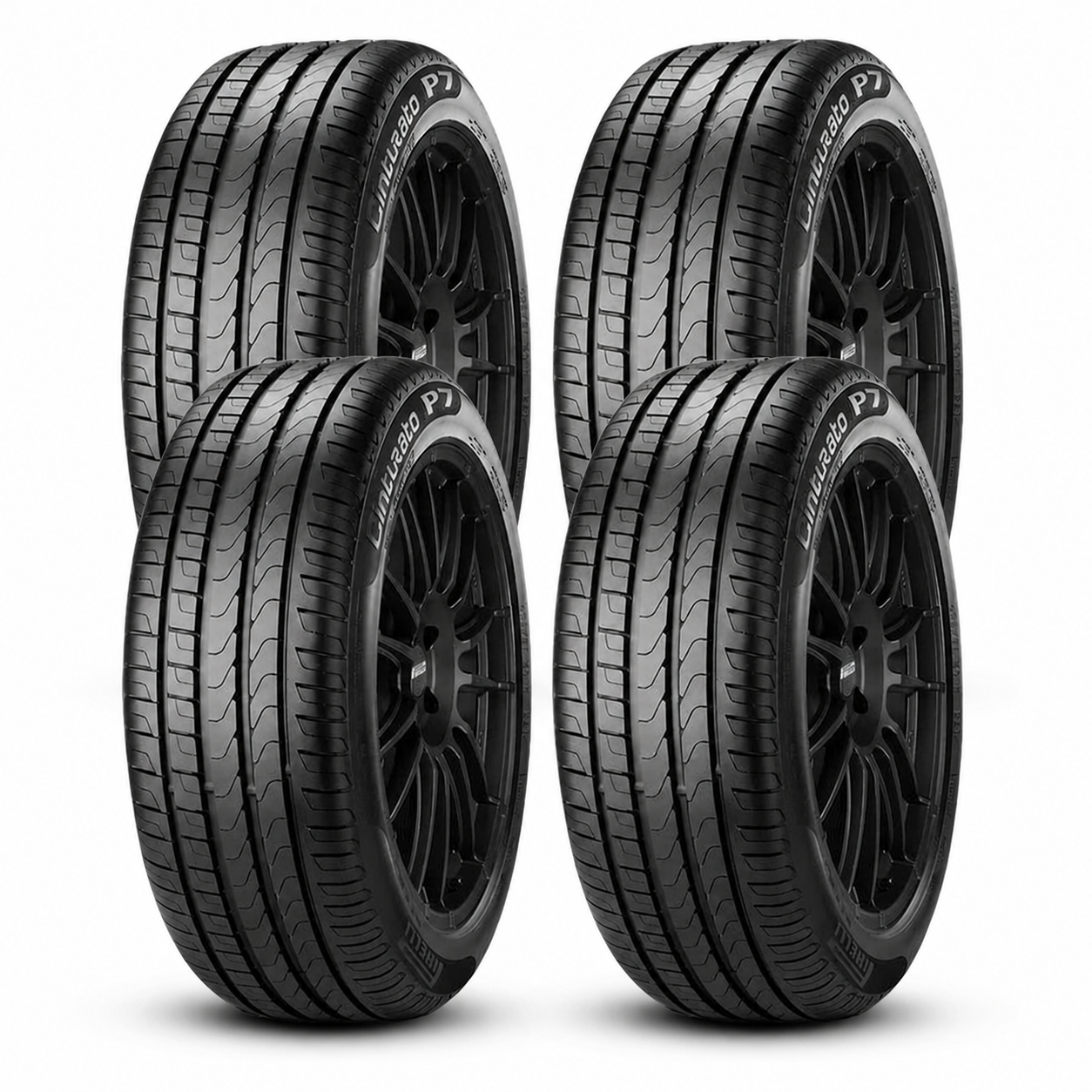 Llantas 225/45 R17 PIRELLI CINTURATO P7 P7C2 (AO) 91Y Paquete de 4