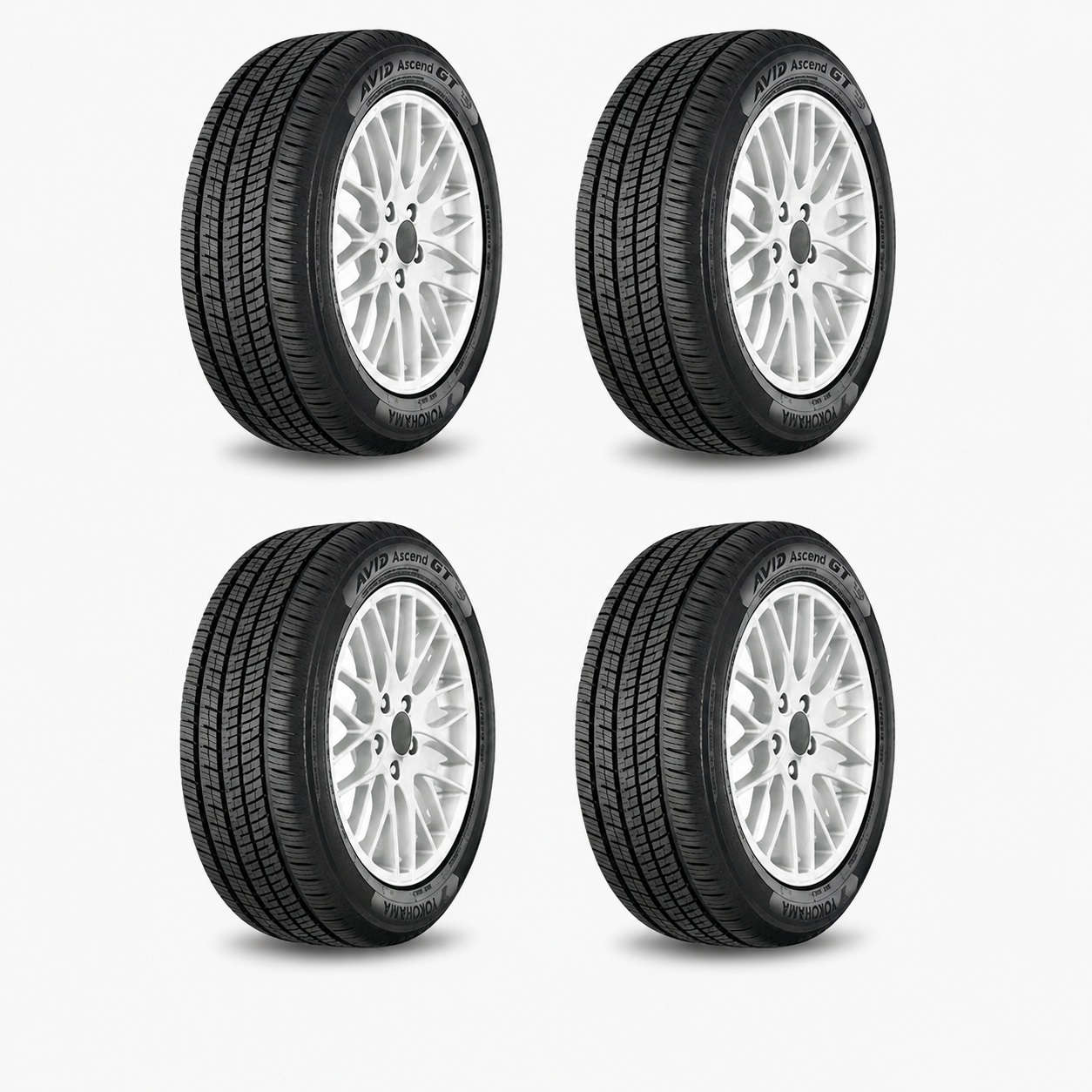 Llantas 225/55 R18 YOKOHAMA AVID ASCEND GT (S327) 97H Paquete de 4