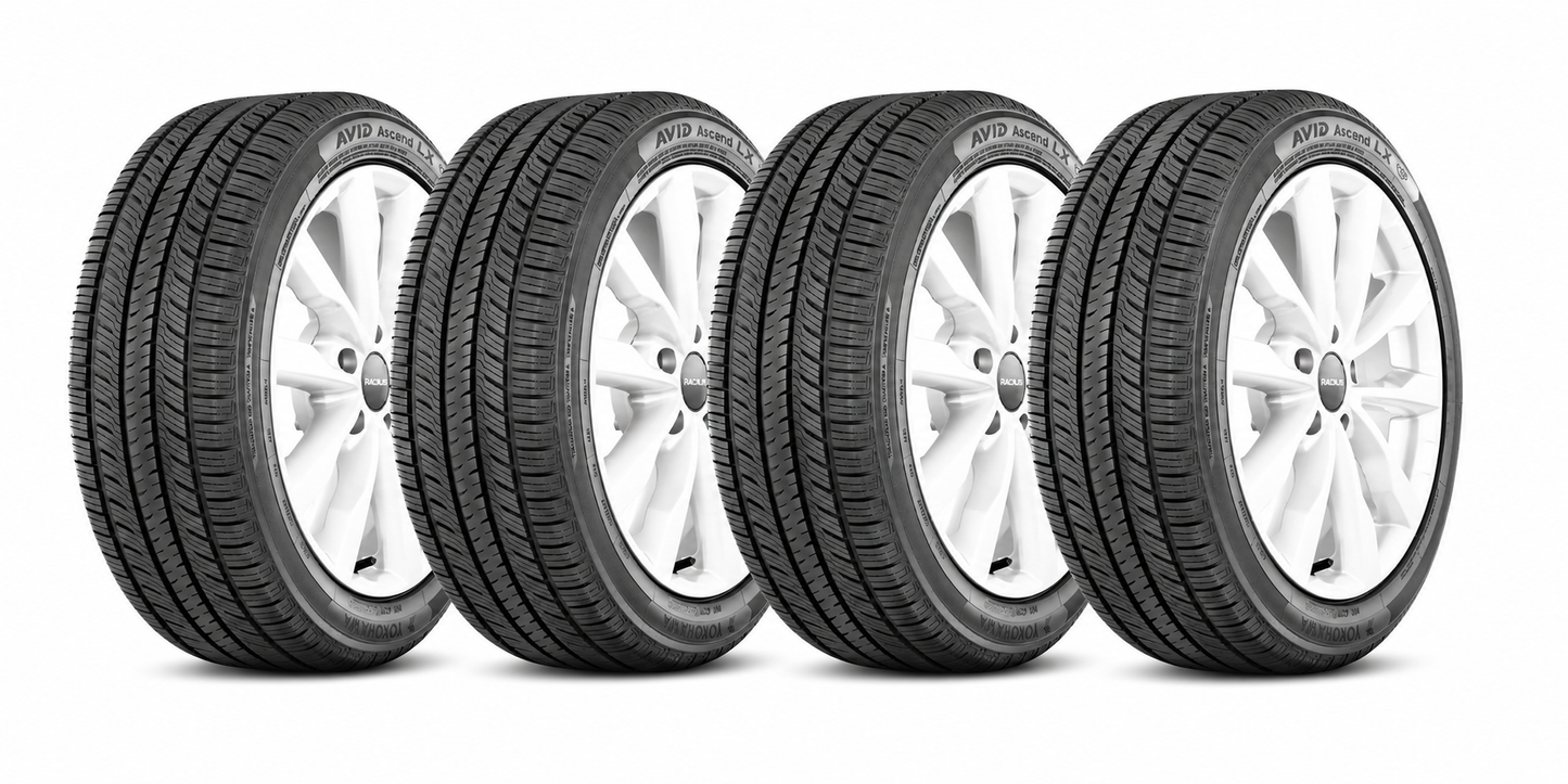 Llantas 225/60 R16 YOKOHAMA AVID ASCEND LX 98H Paquete de 4