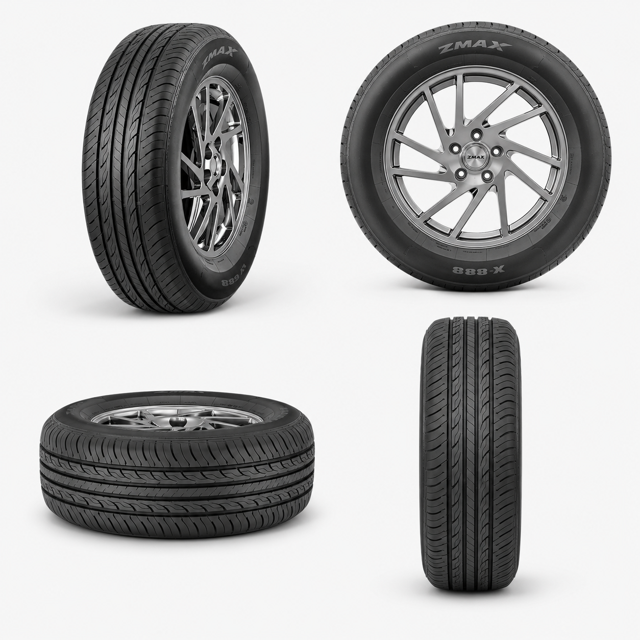 Llantas 225/60 R17 ZMAX LY688 99H Paquete de 4