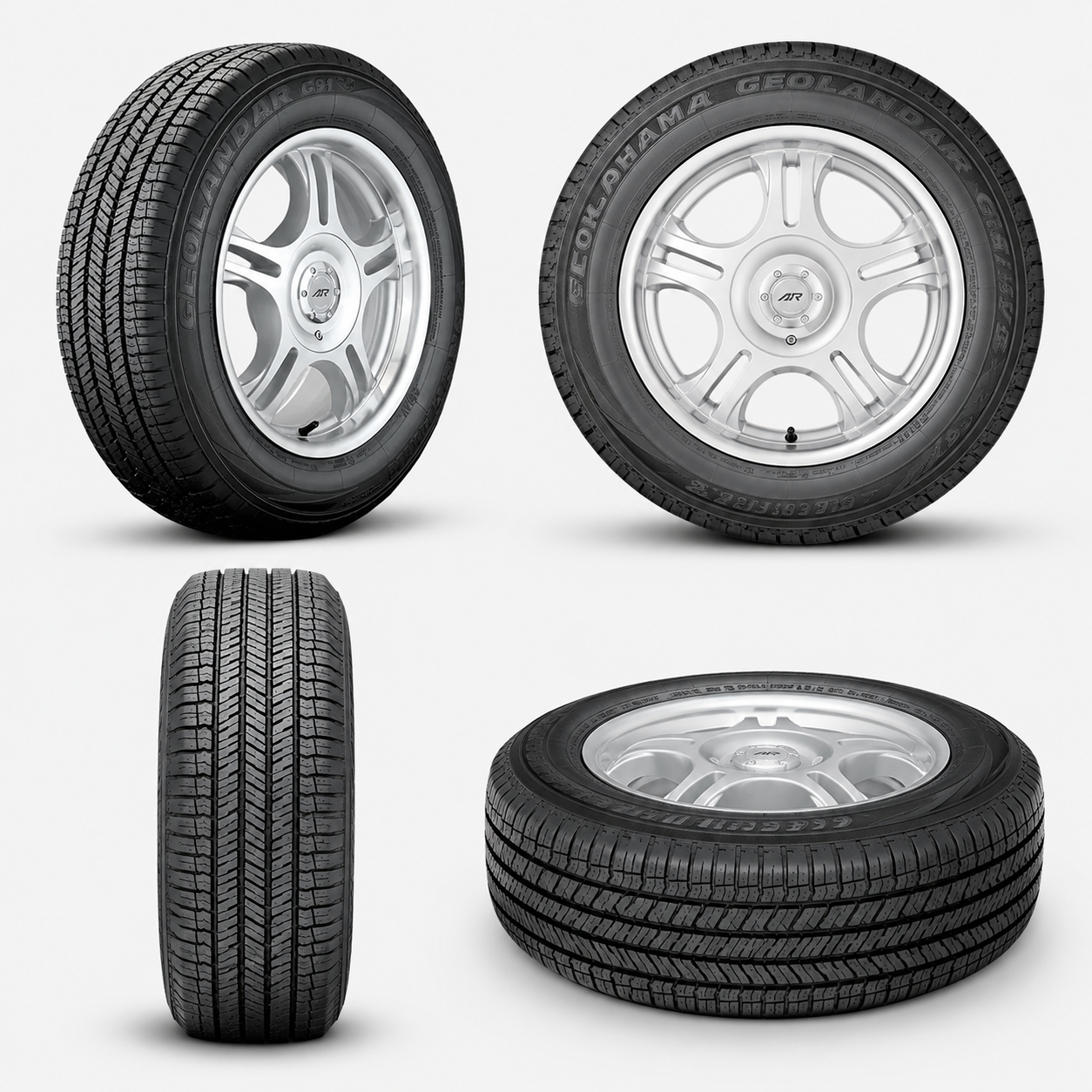 Llantas 225/65 R17 YOKOHAMA GEOLANDAR G91A 100H Paquete de 4