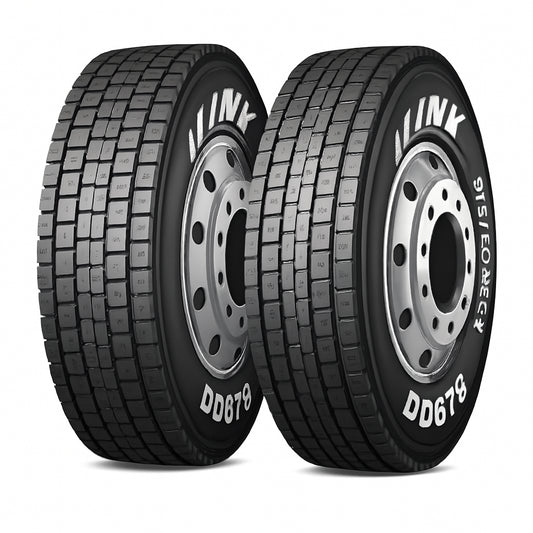 Llantas 225/70 R19.5 ZMAX TBR DD678 128/126M (TR) paquete de 2