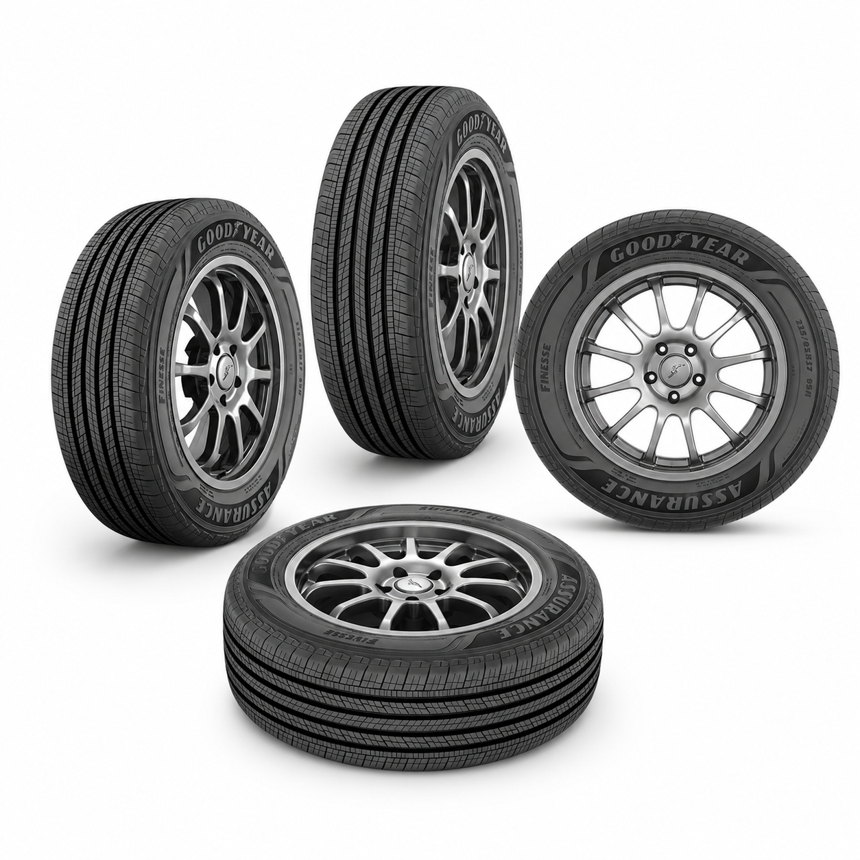 Llantas 235/45 R19 GOODYEAR ASSURANCE FINESSE 95H Paquete de 4