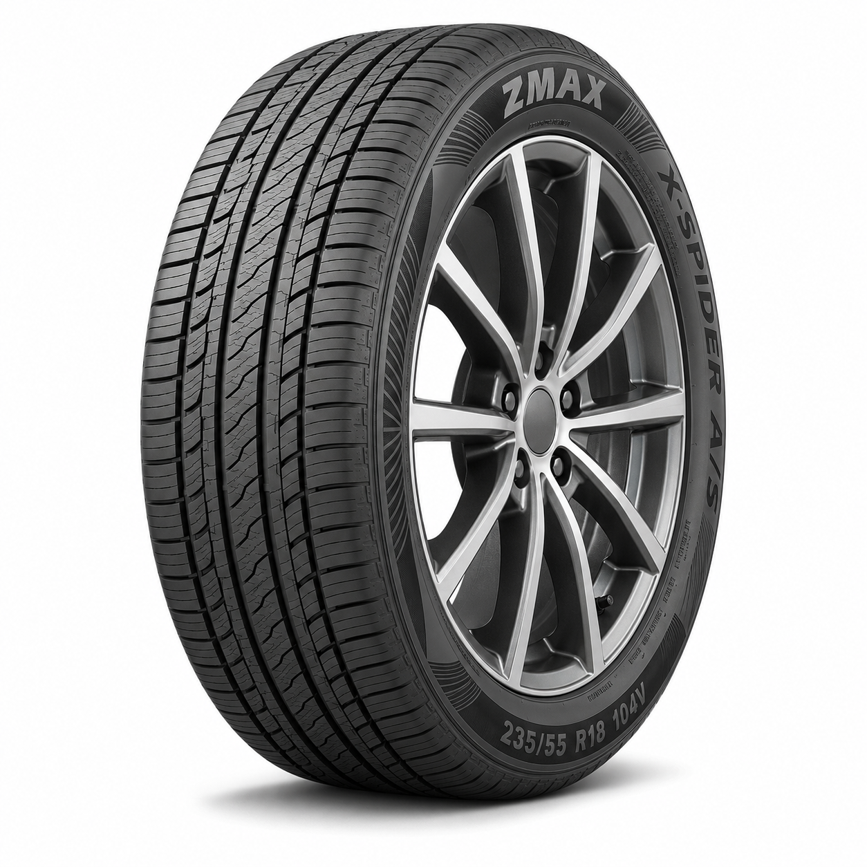 Llantas 235/55 R18 ZMAX X-SPIDER A/S 104V Paquete de 4