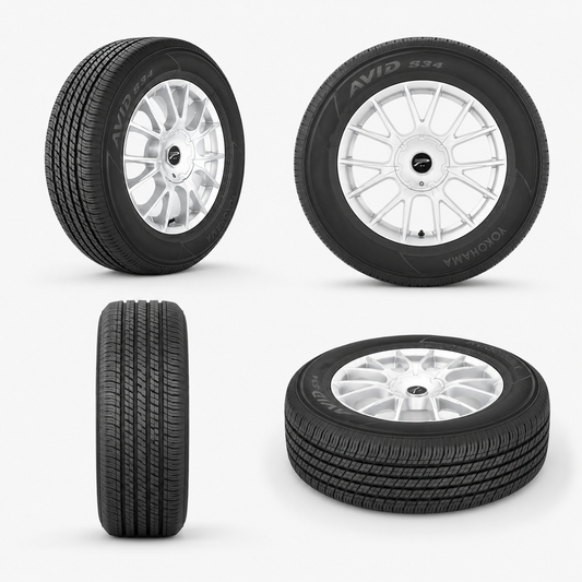 Llantas 235/65 R17 YOKOHAMA AVID S34RV 104T Paquete de 4