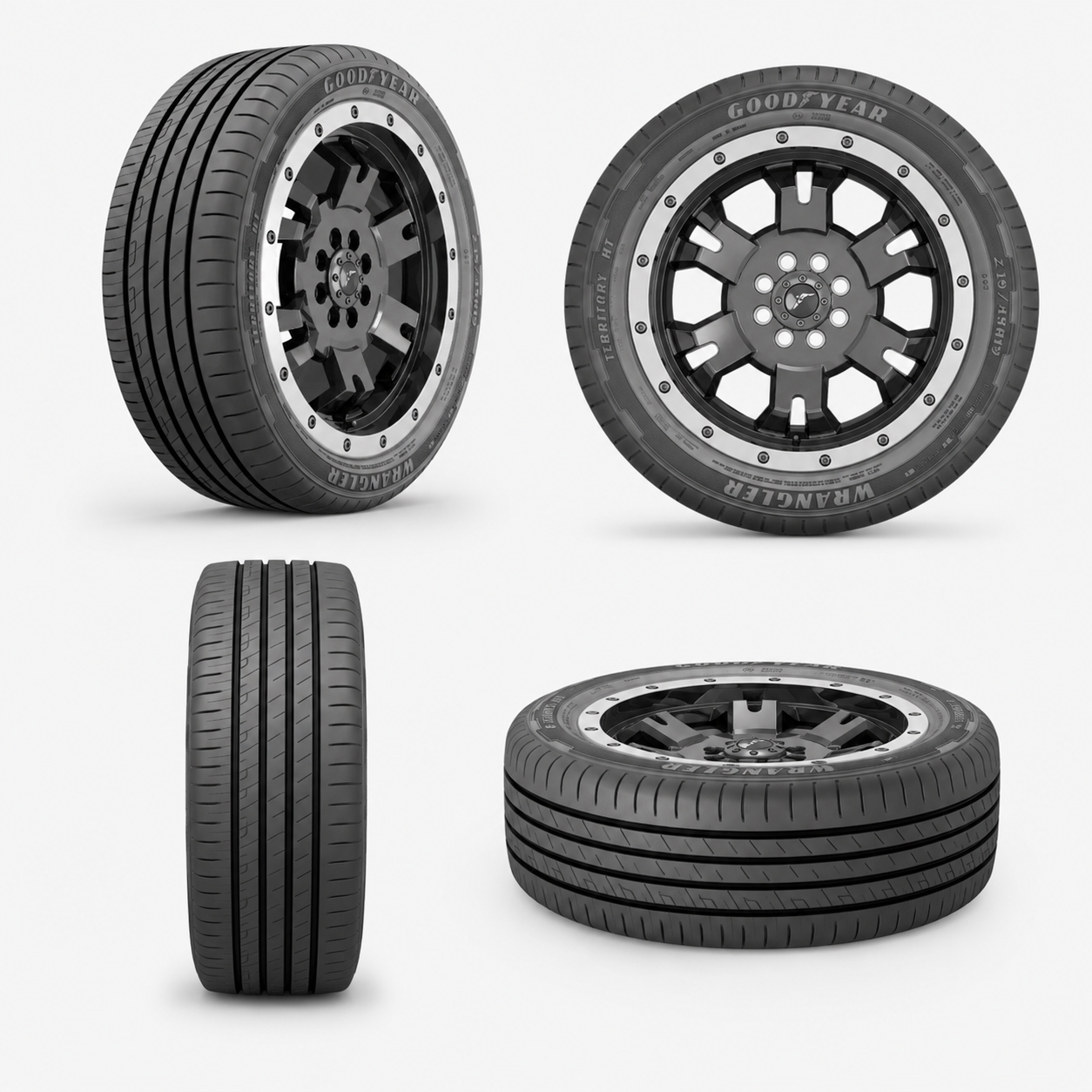 Llantas 235/65 R17 GOODYEAR WRANGLER TERRITORY HT 108H Paquete de 4