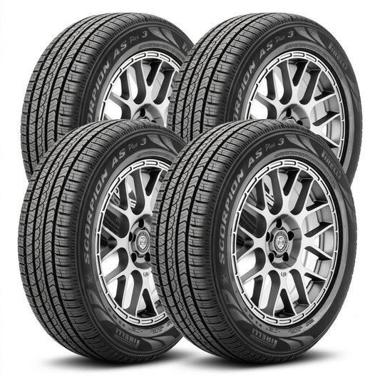 Llantas 235/65 R17 PIRELLI SCORPION ALL SEASON PLUS 3 104H Paquete de 4