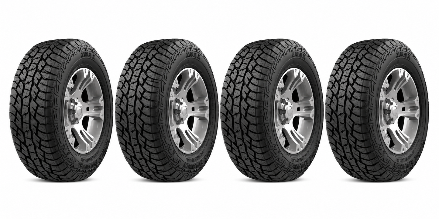Llantas 235/75 R15 ZMAX TERRA XPLORER C2 A/T 104/101S Paquete de 4