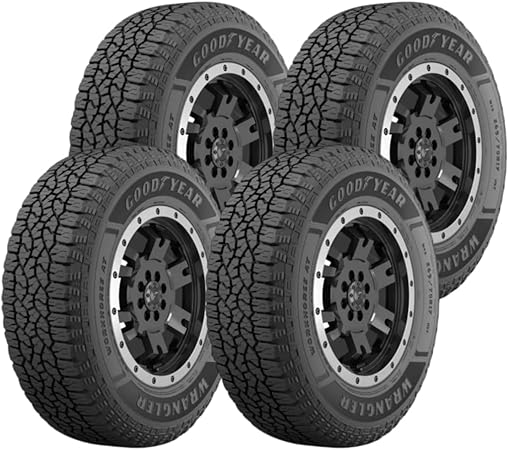 Llantas 235/75 R15 GOODYEAR WRANGLER WORKHORSE AT 109S Paquete de 4