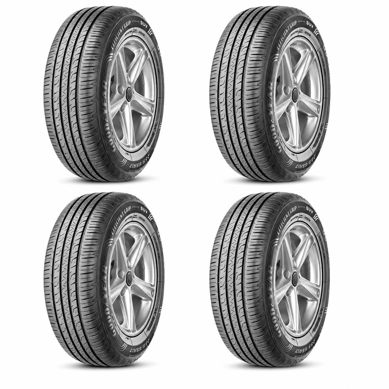 Llantas 245/55 R19 GOODYEAR EFFICIENTGRIP PERFORMANCE SUV 103V Paquete de 4
